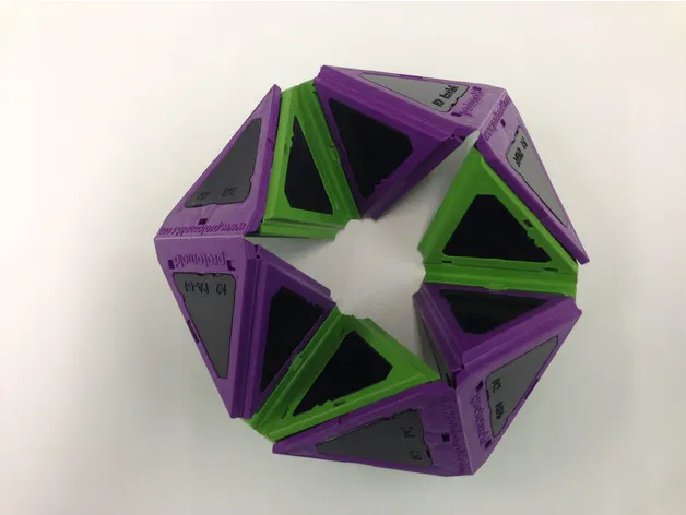 Mô hình Kaleidocycle - Cơ cấu xoay liên tục - Image 10