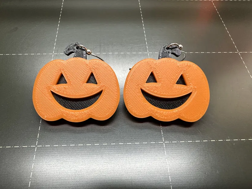 Bông Tai Bí Ngô Halloween - Image 1