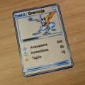 Thẻ Pokemon - Greninja (Tiếng Ý) - In 3D - Đổi Màu Thủ Công - Thumbnail 1