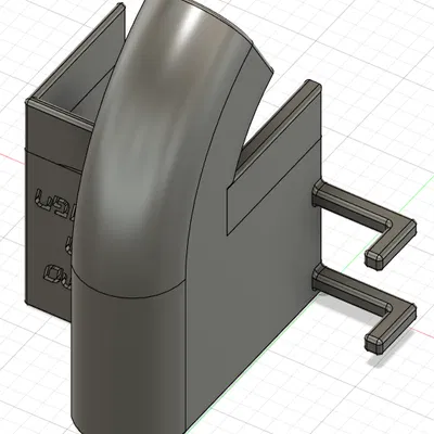 Dẫn ống đầu giường Ikea MALM góc cạnh có giá đỡ ống