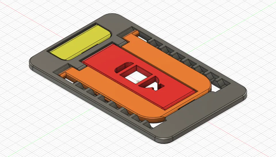 Giá đỡ điện thoại di động gấp gọn kích thước thẻ tín dụng - Image 1