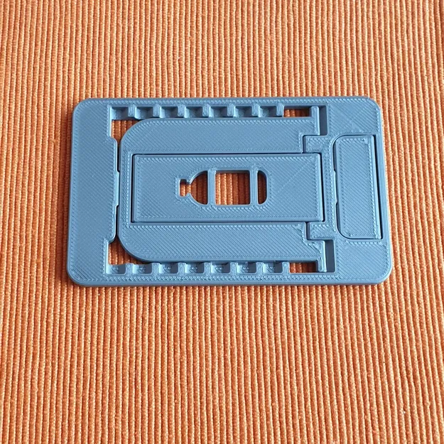 Giá đỡ điện thoại di động gấp gọn kích thước thẻ tín dụng - Image 8