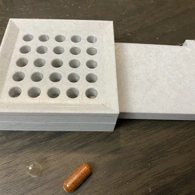 Khay Đổ Thuốc Con Nhộng