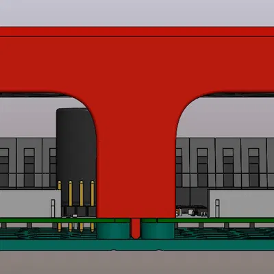 Giá đỡ ray DIN Fly TMC5160 V1.2