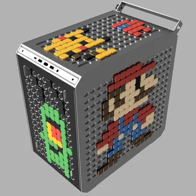 Pixel trang trí cho Qube 500