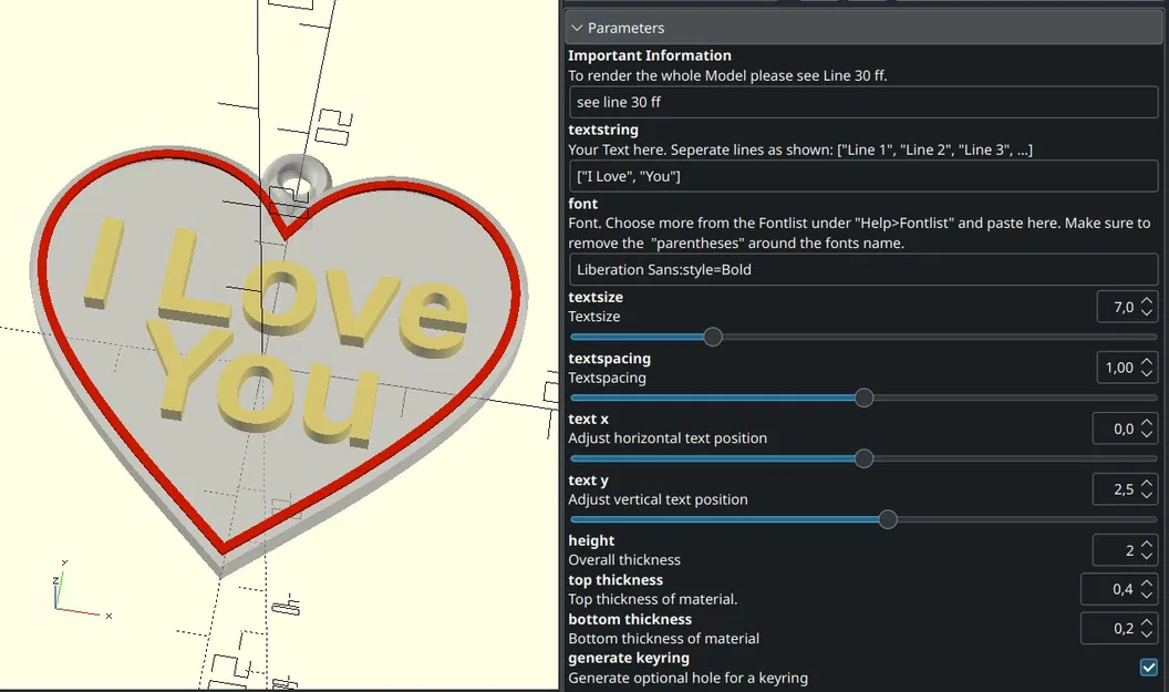 Trái Tim Thông Điệp Bí Mật - Tùy Chỉnh Được - Image 2