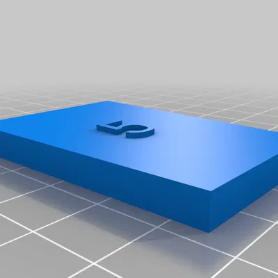 Thước đo góc máy chà nhám băng (cấu hình được trong OpenSCAD)