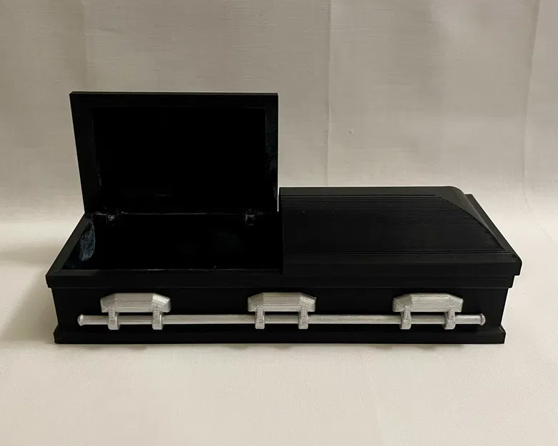 Quan Tài Chôn Cất - Tỉ Lệ 1:12 Cho Nhà Búp Bê - Image 3