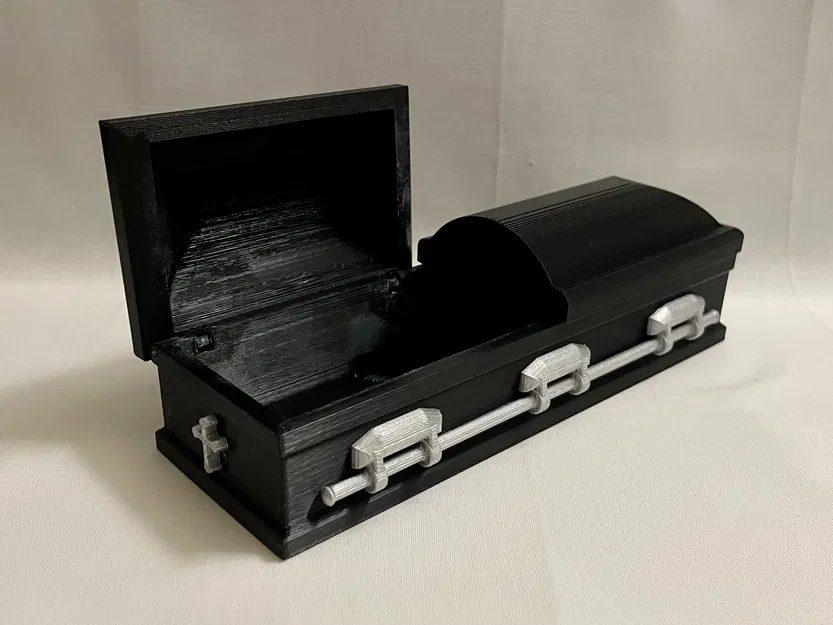 Quan Tài Chôn Cất - Tỉ Lệ 1:12 Cho Nhà Búp Bê - Image 4