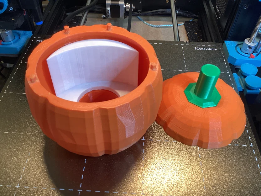 Đầu Bí Ngô Kiểu Lego cho Bộ Xương Kiểu Lego (Tỷ lệ 10:1) - Image 6