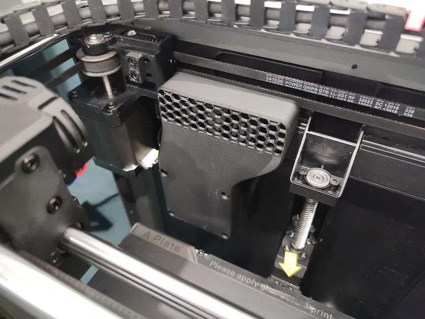 Ống dẫn khí cho quạt sau máy Creality K1 - Image 2