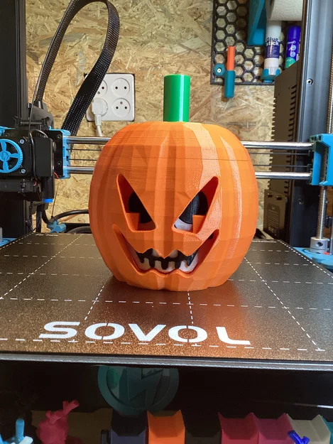 Đầu Bí Ngô Kiểu Lego cho Bộ Xương Kiểu Lego (Tỷ lệ 10:1) - Image 8