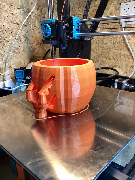 Đầu Bí Ngô Kiểu Lego cho Bộ Xương Kiểu Lego (Tỷ lệ 10:1) - Image 9