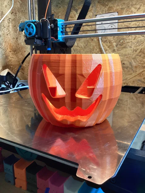 Đầu Bí Ngô Kiểu Lego cho Bộ Xương Kiểu Lego (Tỷ lệ 10:1) - Image 10