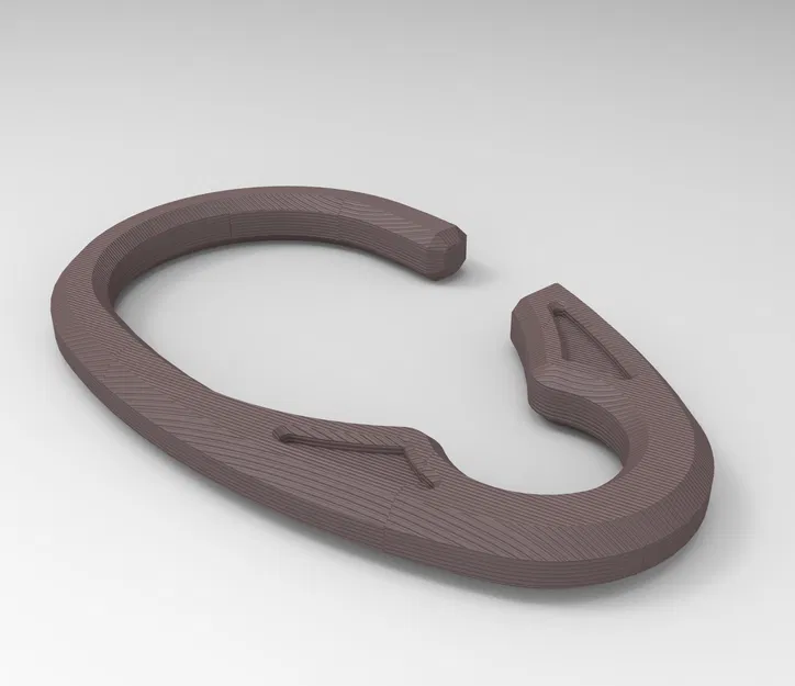 Vòng Treo Rèm Tắm Cho Thanh 1 Inch - Image 1