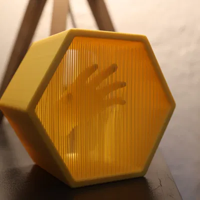 Mô hình Bàn Tay Treo - In String Art Không Cần Support