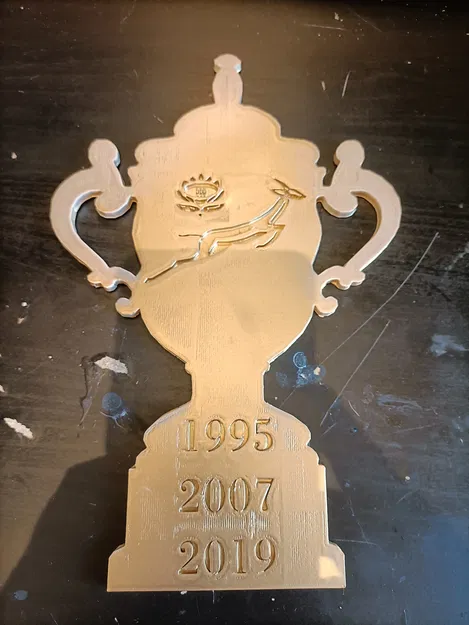 Cúp Webb Ellis Springbok Nam Phi World Cup Rugby - Image 2