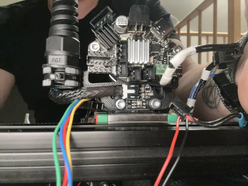 Mount EBB36 PG7 phía sau NEMA14 stepper - Image 3