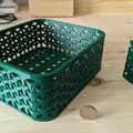 Rổ Lục Bình - Flechtkorb Basket - Thumbnail 1