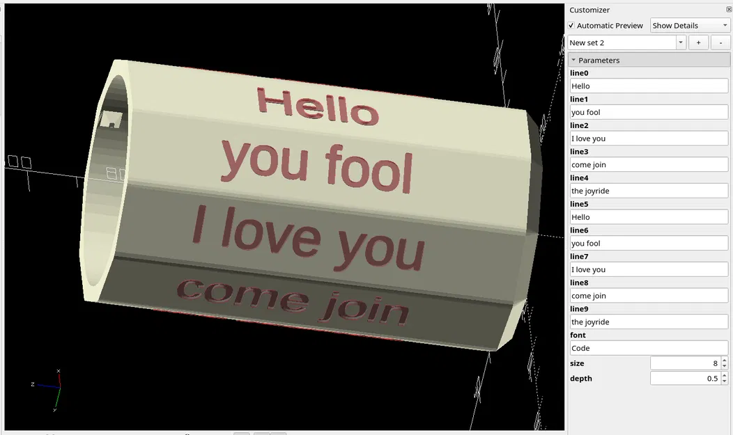 Hộp Đố Vui Mê Cung Kiểu Búp Bê Nga Có Thể Tùy Chỉnh Chữ - Image 2