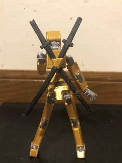 Bao kiếm đôi cho robot Easy 13 - Image 1