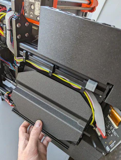 Khay giữa Prusa MK3.5/MK3.9/MK4 kiêm quản lý cáp (hỗ trợ bộ căng dây Y và vỏ Prusa) - Image 9