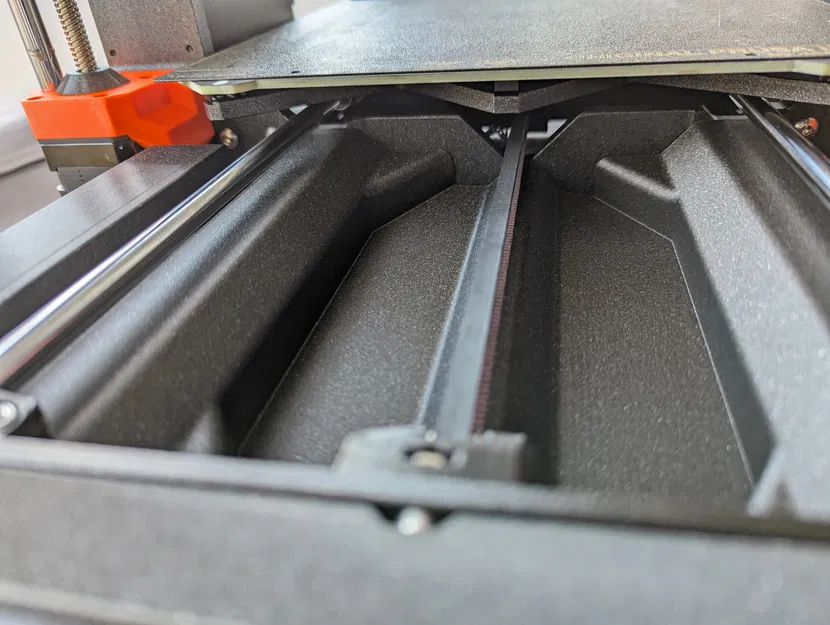 Khay giữa Prusa MK3.5/MK3.9/MK4 kiêm quản lý cáp (hỗ trợ bộ căng dây Y và vỏ Prusa) - Image 12