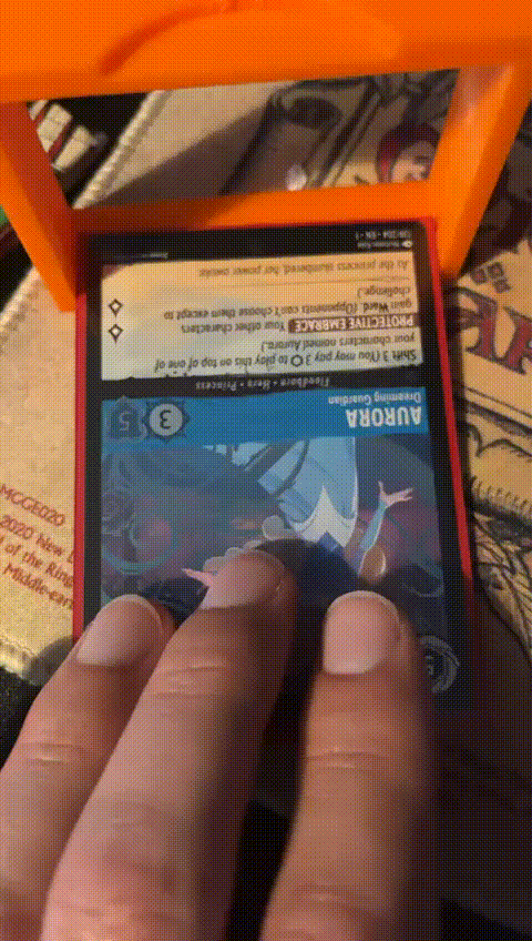 Hộp Đựng Bài Disney Lorcana - Phiên Bản Có Ống Bảo Vệ - Thumbnail 4