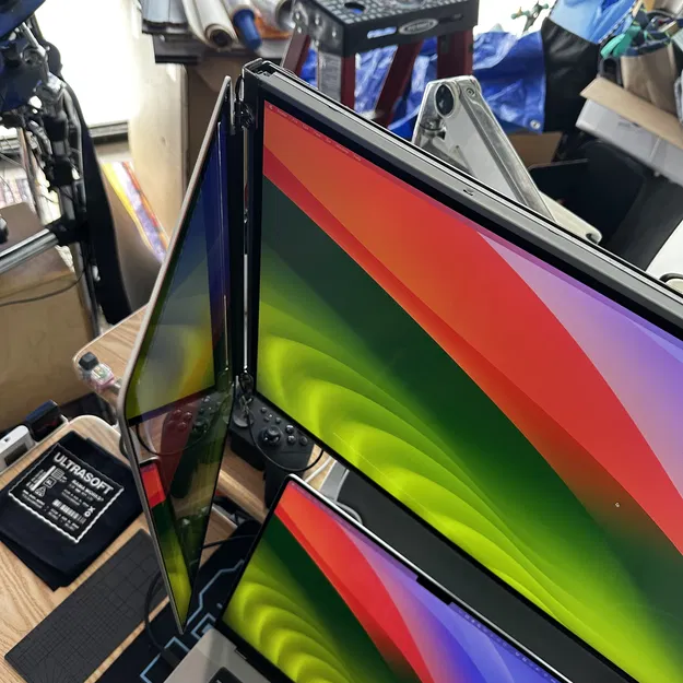 Màn Hình 5K Tự Làm Có Đế Gắn Kiểu Lỗ Khóa - Image 8