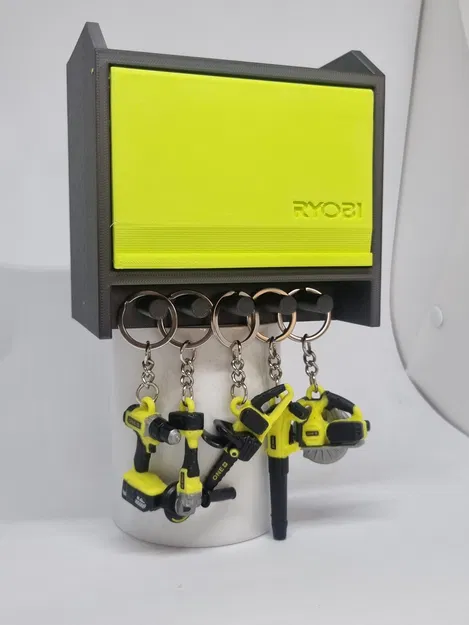 Hộp Móc Khóa Ryobi Mini (Ryobi Mini's Keychain Box) - Image 1