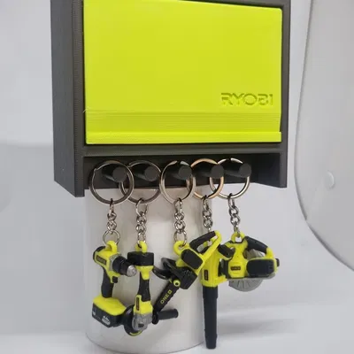 Hộp Móc Khóa Ryobi Mini (Ryobi Mini's Keychain Box)