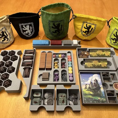 Khay Đựng Lắp Ghép cho Castles of Burgundy: Special Edition