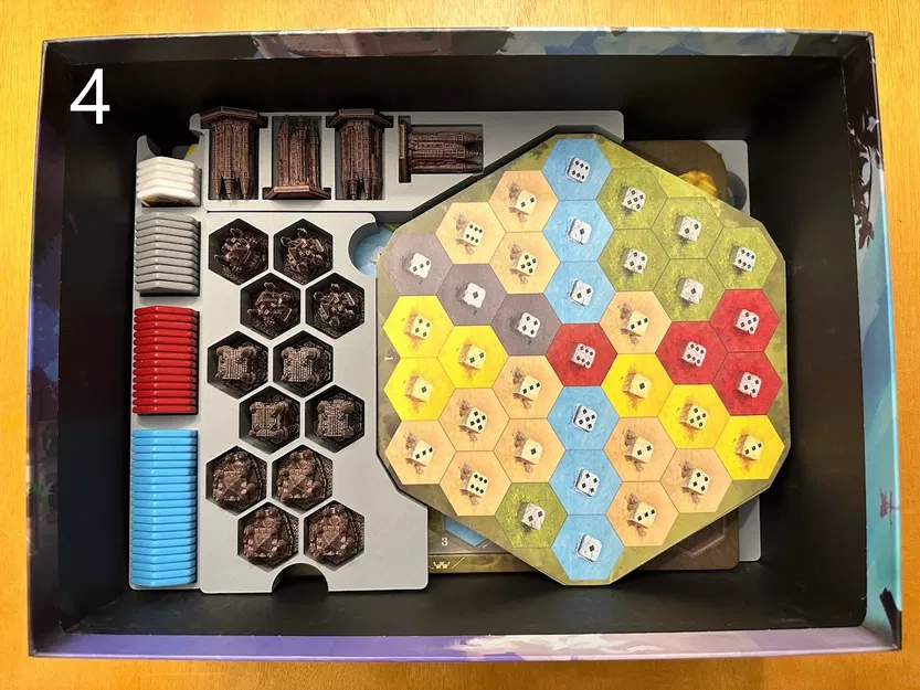 Khay Đựng Lắp Ghép cho Castles of Burgundy: Special Edition - Image 5