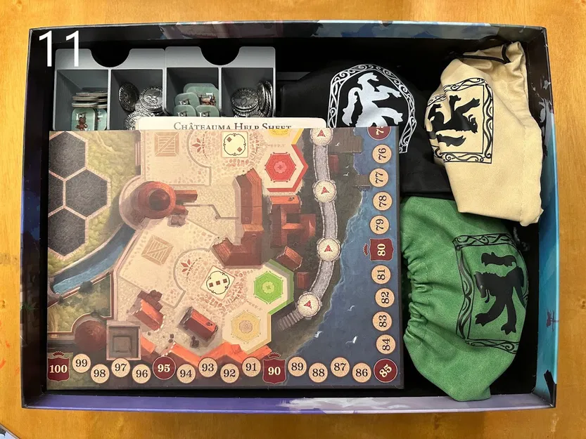 Khay Đựng Lắp Ghép cho Castles of Burgundy: Special Edition - Image 13