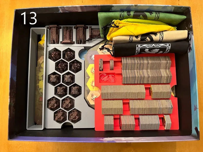 Khay Đựng Lắp Ghép cho Castles of Burgundy: Special Edition - Image 15