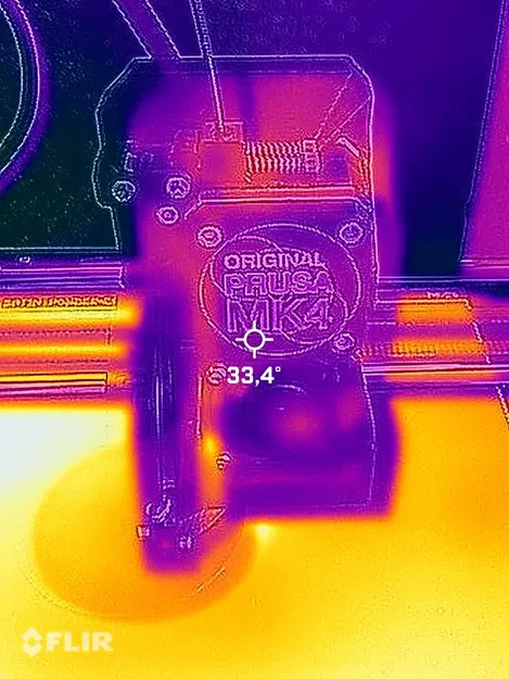 MK4 Hotend Fan Shield - Chặn nhiễu loạn / luồng gió từ quạt hotend - Fan shroud - REMIX - Image 6