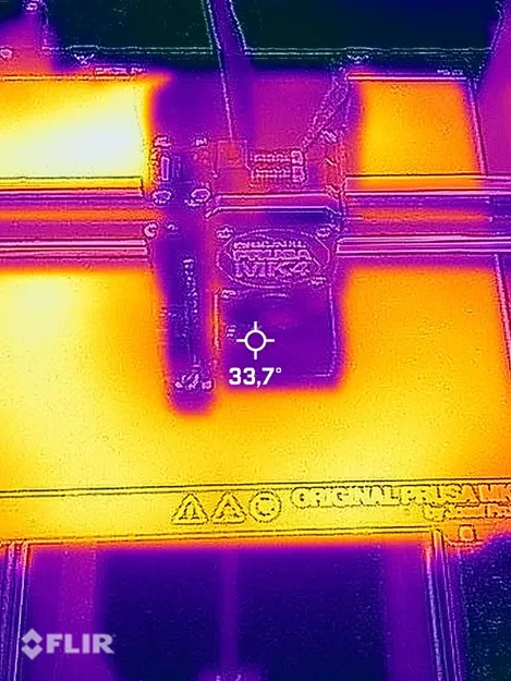 MK4 Hotend Fan Shield - Chặn nhiễu loạn / luồng gió từ quạt hotend - Fan shroud - REMIX - Image 7