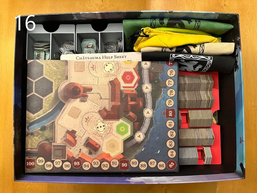 Khay Đựng Lắp Ghép cho Castles of Burgundy: Special Edition - Image 18