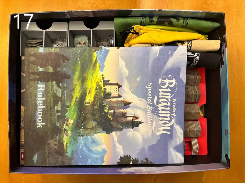 Khay Đựng Lắp Ghép cho Castles of Burgundy: Special Edition - Image 19