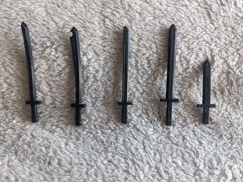 Mini 13: Bộ Vũ Khí Cận Chiến Cơ Bản - Kiếm 1 - Image 2