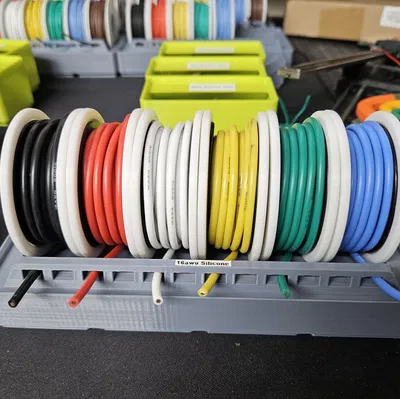 Giá Đỡ Cuộn Dây Gridfinity Cho Dây Cỡ Lớn