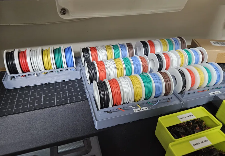 Giá Đỡ Cuộn Dây Gridfinity Cho Dây Cỡ Lớn - Image 5