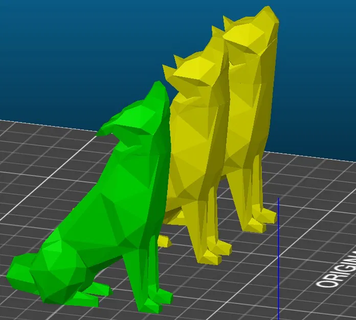 Sói Đội Kèn Phong Cách Low Poly Cho Hướng Đạo - Image 2