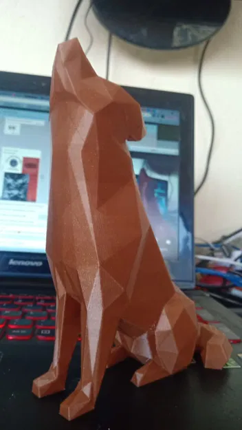 Sói Đội Kèn Phong Cách Low Poly Cho Hướng Đạo - Image 3