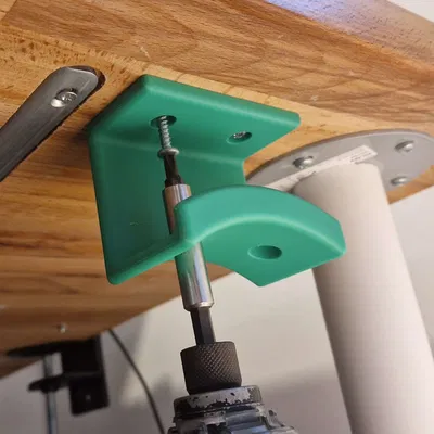 Kệ Treo Tai Nghe Dưới Bàn Có Quản Lý Dây Cáp