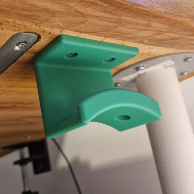 Kệ Treo Tai Nghe Dưới Bàn Có Quản Lý Dây Cáp