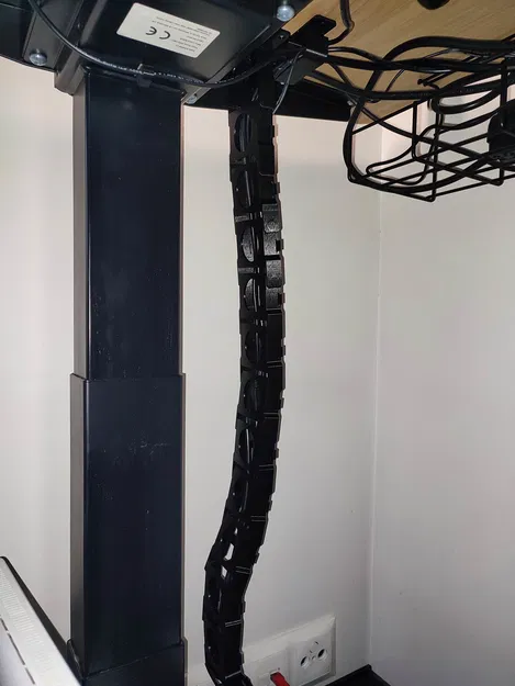 Dây Xích Quản Lý Cáp Cho Bàn Đứng - Image 1