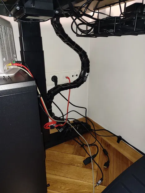 Dây Xích Quản Lý Cáp Cho Bàn Đứng - Image 3