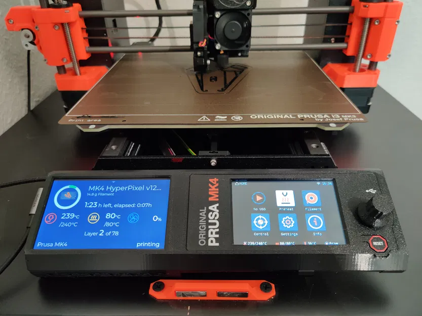 MK4 Hyperpixel 4 - Mount Octoprint/Octodash - Image 1