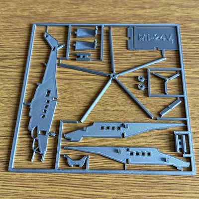 Mô Hình Kit Card Trực Thăng Mi-24V